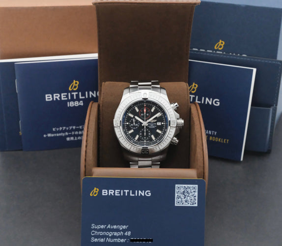 Breitling Super Avenger - Automaattikello A13375 terästä (2020) 58 Facettes BTL/AVG/058