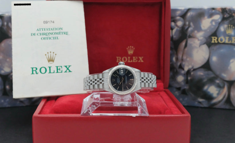 Rolex Lady-Datejust Watch - Women's watch ref. 69174 26 mm (1999) 58 Facettes ROL/LDJ/547