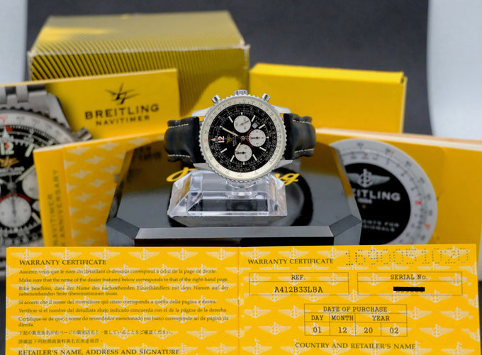 Breitling Navitimer Uhr - Automatik-Uhr Ref. A41322 42 mm, Box und Papiere (2002) 58 Facettes BTL/NVT/070