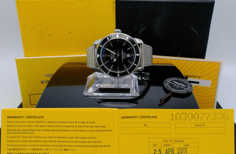 百年灵Superocean Heritage 46手表 - 自动机械钢表 A17320（2011年）58 Facettes BTL/SOC/101