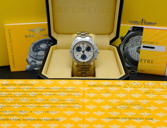 Breitling Colt Watch - Quartz chronograph steel watch, ref. A73350 58 Facettes BTL/CLT/029