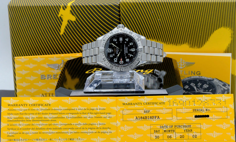 Breitling Superocean ur - Automatisk stålur A17340 (41 mm) 58 Facettes BTL/SOC/108