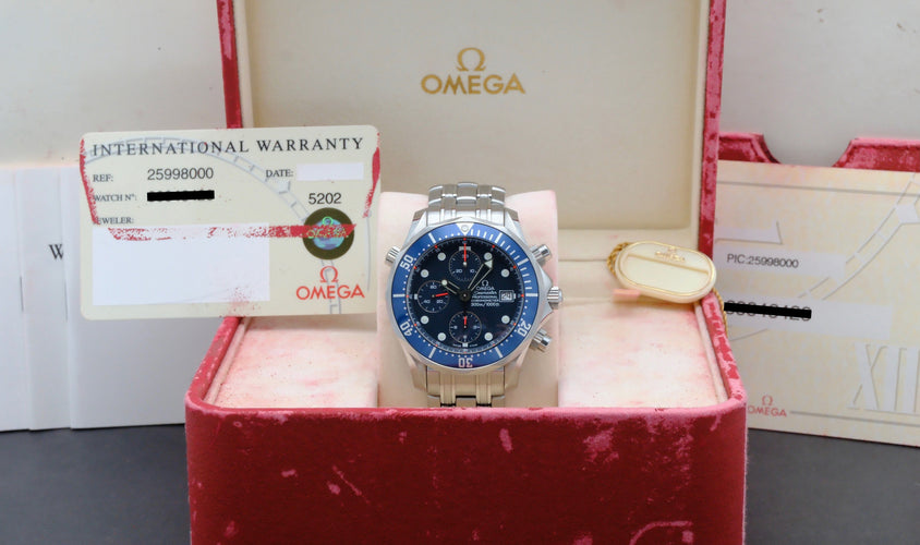 Omega Seamaster Diver 300M ur - Automatisk stål ur 41 mm ref. 2599.80.00 58 Facettes OMG/SEA/333