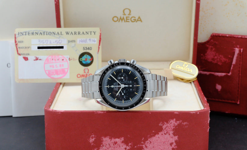 Omega Speedmaster Professional Moonwatch sat - Sat 3572.50.00 42 mm čelik 58 Facettes OMG/SPP/075