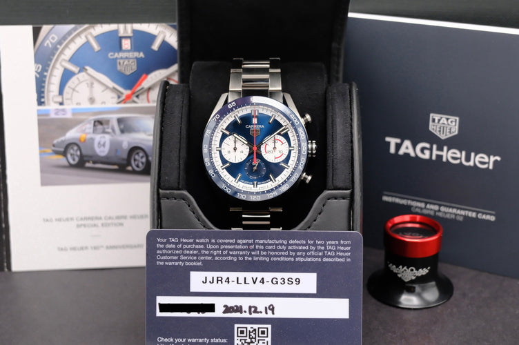 TAG Heuer Carrera Calibre 02 - Teräksinen automaattikello 44 mm 58 Facettes TAG/CAR/008