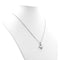Collier Bulgari - Collier croix en or blanc 18 ct et diamants 58 Facettes 16211