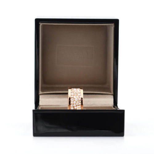 Bague 52 Bulgari B.zero1 Anish Kapoor - Bague haute en or rose 18 ct et diamants 58 Facettes 21880
