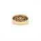 Bague Bague en or jaune 18 ct avec saphir et diamant 58 Facettes 16933