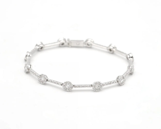 Bracelet Magic - Bracelet en or blanc 18 ct et diamants 7,71 ct 58 Facettes 14284