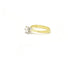 Bague 53 Bague solitaire - Diamant 0,50 ct en or jaune 18 kt 58 Facettes 14498