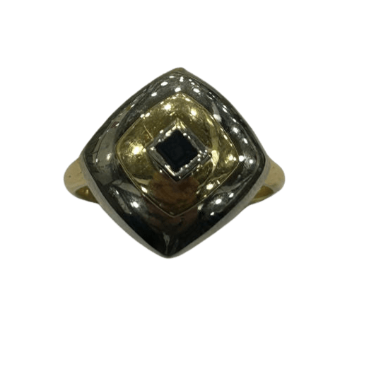 Bague 51.5 Bague Dôme Saphir 58 Facettes LP883