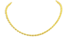 Collier Collier maille corde or jaune 58 Facettes LP565