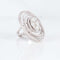 Bague 52 Bague Or Blanc Spirale Diamants 58 Facettes