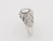 Anillo 53.5 Anillo jonc Art Deco en oro blanco 750 y diamantes 58 Facettes F1876 A10902