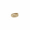 Bague 53 Bague épi en or jaune 18K sertie de diamants 58 Facettes REF24093-256