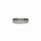 Bague 54 Demi-alliance - Bague en or blanc 18k sertie de diamants 58 Facettes