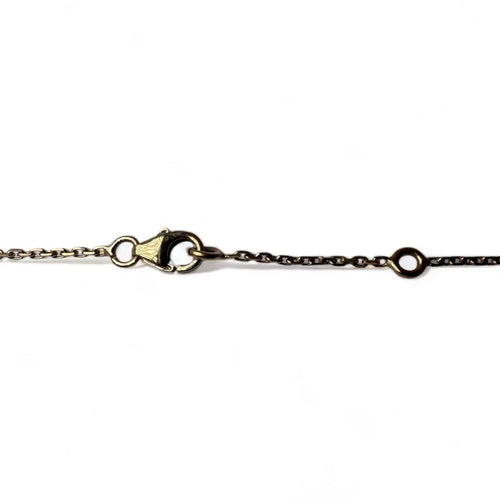 Collier Collier - Collier en or jaune 18k et diamants taille brillant 58 Facettes