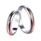 Polello ring - Wedding band in white gold and pink gold 58 Facettes G1162