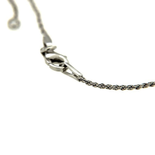 Naszyjnik Guidetti - Naszyjnik typu choker z białego złota z 3 diamentami 58 Facettes G1426