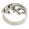 Guidetti Ring - 750 white gold ring with brilliant-cut diamonds 58 Facettes G1481