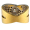 Bague 51.5 Bague vintage en or jaune et blanc avec diamants taille brillant 58 Facettes G3856