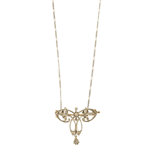 Pendentif PENDENTIF NEGLIGE BELLE EPOQUE DIAMANTS 58 Facettes M8860