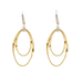 Boucles d'oreilles MARCO BICEGO - MARRAKECH ONDE - Boucles d'oreilles or jaune et diamants 58 Facettes SP2