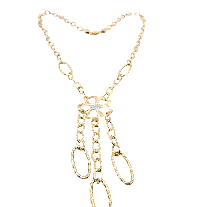 Collana in oro giallo