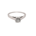 Bague 54 Solitaire or et diamant 0.40 ct 58 Facettes