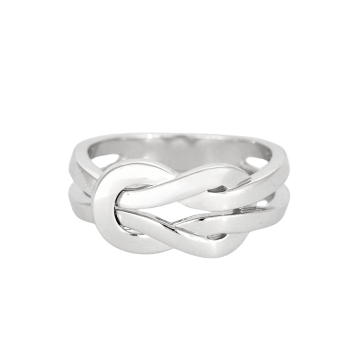 Bague 54 FRED - Chance Infinie - Bague en Or blanc 58 Facettes DV0797-1-54