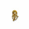 Broche Shell - Broche commémorative en or jaune 18K et diamants 58 Facettes