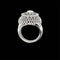 Bague 50 Bague bombe vintage en or blanc 18k et diamants 58 Facettes