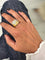 Bague 55 Faraone Gioielli - Bague bandeau en or jaune et blanc 18 kt et diamants 58 Facettes