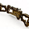 Bracelet Lalaounis - Bracelet BIOSYMBOLS articulé en or jaune 18k, saphirs et émeraudes 58 Facettes