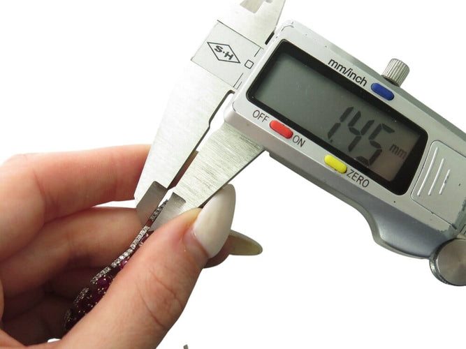 Bracelet Michael Christoff - Bracelet style tapis en or rose 14k rubis et diamants 58 Facettes 269285