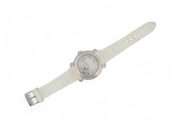 Montre Chopard Happy Sport - Montre quartz 36 mm en acier avec diamants 58 Facettes 271299