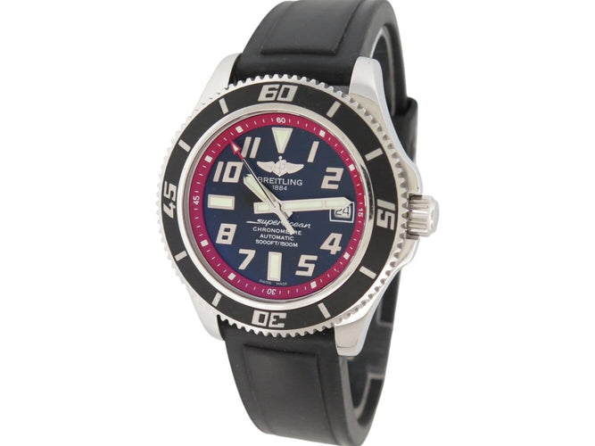 Montre Breitling Superocean 42 - Montre automatique en acier, réf. A17364 58 Facettes 271458