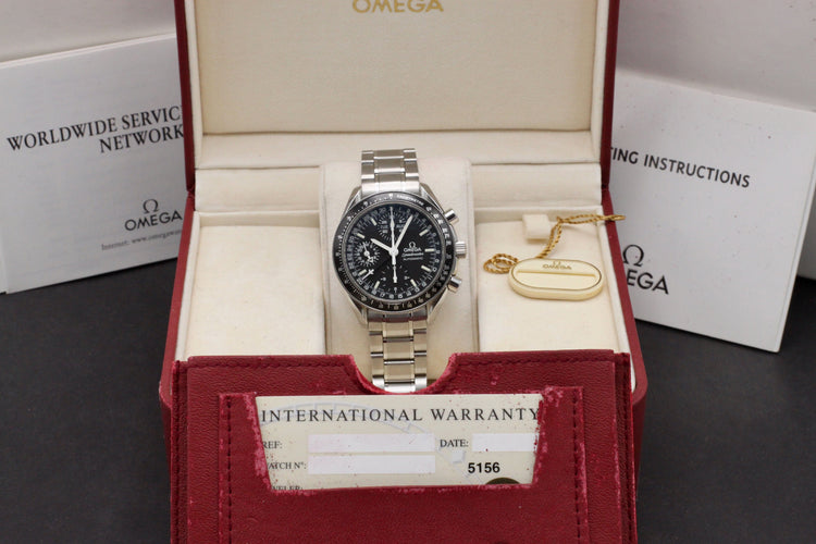 Ceas Omega Speedmaster Day-Date - Ceas automat din oțel 39 mm, ref. 3520.50.00 58 Facettes OMG/SPE/466
