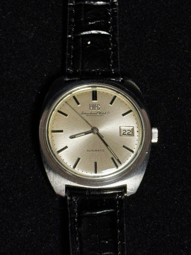 Montre IWC Schaffhausen - Montre automatique réf. 1819 vintage en acier 58 Facettes