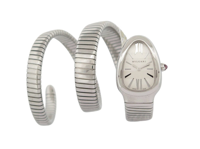 Montre Bulgari Serpenti Tubogas - Montre quartz femme en acier 35 mm 58 Facettes 272424