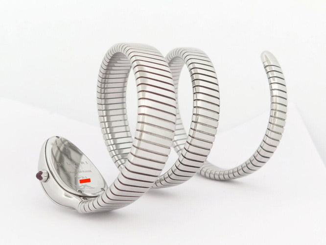 Montre Bulgari Serpenti Tubogas - Montre quartz femme en acier 35 mm 58 Facettes 272424