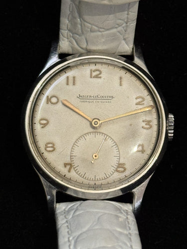 Montre Jaeger-LeCoultre Calatrava - Montre mécanique vintage en acier (années 1940) 58 Facettes