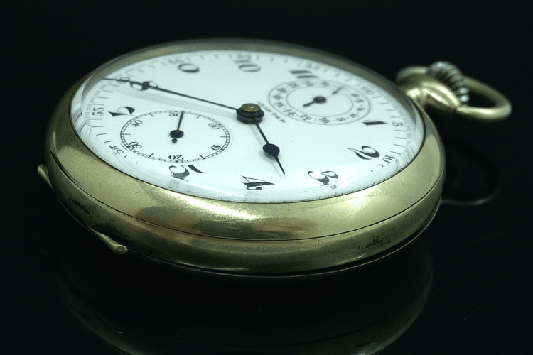 Montre Starter - Chronographe de poche en acier 58 Facettes