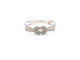 Bague 53 FRED Chance Infinie - Bague en or blanc 18k et diamants, taille 53 58 Facettes 271716