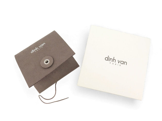 Bracelet Dinh Van Le Cube Diamant - Bracelet en or blanc 18k et diamants 58 Facettes 271714