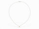 Collier Tiffany & Co Victoria - Collier fleur en platine et diamants 0,32 ct 58 Facettes 271712