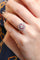 Bague 57.5 Bague Art déco en or 18 carats et platine, diamants et rubis calibrés 58 Facettes 882