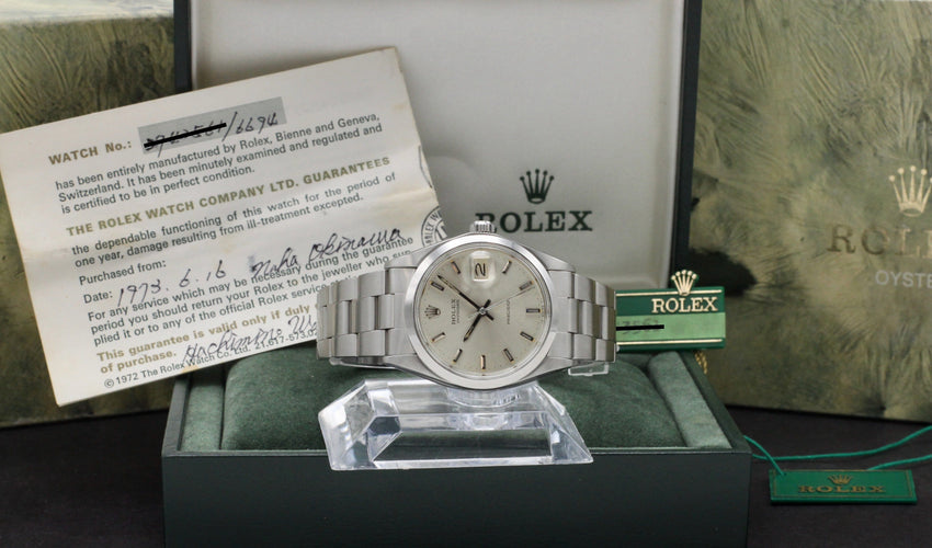 Rolex Oyster Precision часовник - Часовник 6694 от стомана (1973) 58 Facettes ROL/OPR/157