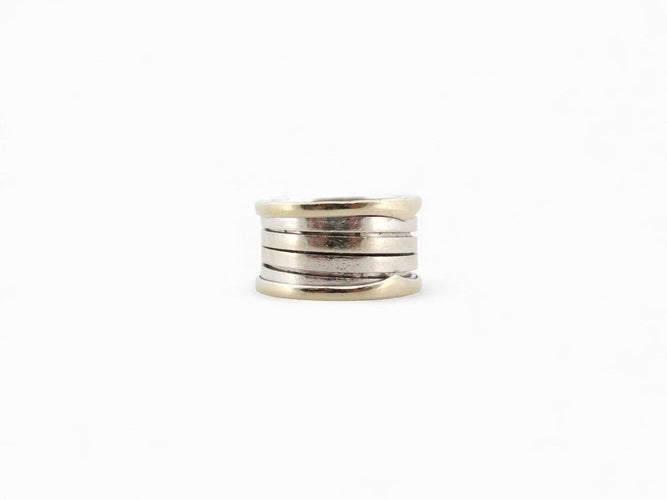 Bague 55 Bulgari B.zero1 - Bague quatre rangs en or blanc 18k 58 Facettes 271828