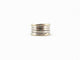 Bague 55 Bulgari B.zero1 - Bague quatre rangs en or blanc 18k 58 Facettes 271828